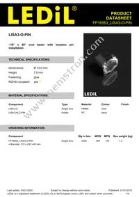 FP16563_LISA3-O-PIN Datasheet Cover