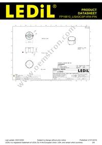 FP16610_LISA3CSP-WW-PIN Datasheet Page 2