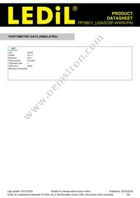 FP16611_LISA3CSP-WWW-PIN Datasheet Page 5