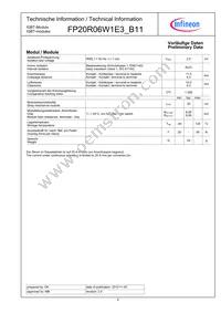 FP20R06W1E3B11BOMA1 Datasheet Page 6