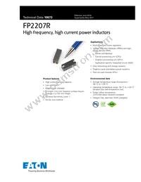 FP2207R1-R230-R Datasheet Cover