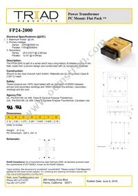 FP24-2000 Datasheet Cover