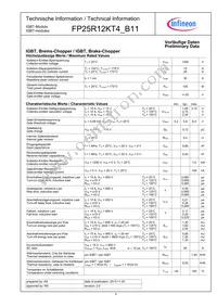 FP25R12KT4B11BOSA1 Datasheet Page 4