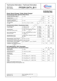 FP25R12KT4B11BOSA1 Datasheet Page 5