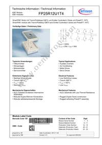 FP25R12U1T4BPSA1 Datasheet Cover