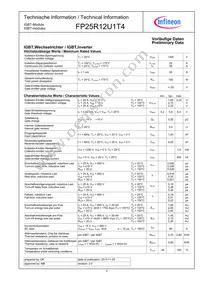 FP25R12U1T4BPSA1 Datasheet Page 2