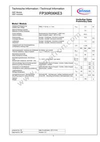 FP30R06KE3BOSA1 Datasheet Page 5