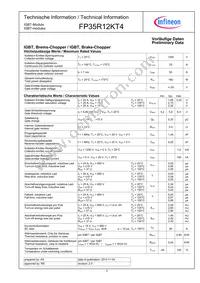 FP35R12KT4BOSA1 Datasheet Page 3
