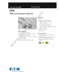 FP4-120-R Datasheet Cover
