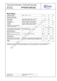 FP40R12KE3GBOSA1 Datasheet Page 6