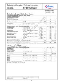 FP50R06KE3BOSA1 Datasheet Page 4