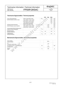 FP50R12KS4CBOSA1 Datasheet Page 4