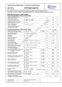 FP75R12KT3BOSA1 Cover