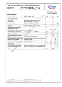 FP75R12KT4B15BOSA1 Datasheet Page 5
