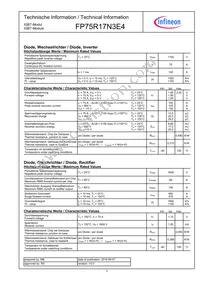 FP75R17N3E4BPSA1 Datasheet Page 3