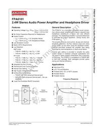 FPA6101MTCX Datasheet Cover