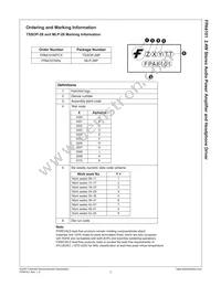 FPA6101MTCX Datasheet Page 2