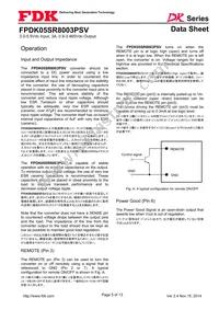 FPDK05SR8003PSV Datasheet Page 5