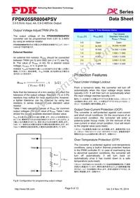 FPDK05SR8004PSV Datasheet Page 6