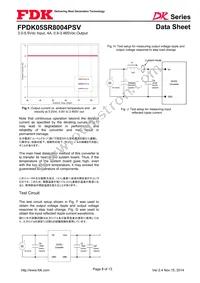 FPDK05SR8004PSV Datasheet Page 8