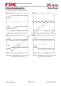 FPDK05SR8004PSV Datasheet Page 11