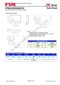 FPDK05SR8004PSV Datasheet Page 12