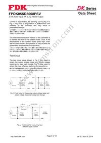 FPDK05SR8008PSV Datasheet Page 8