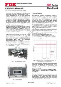 FPDK12SR8004PSV Datasheet Page 9