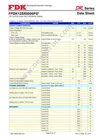 FPDK12SR8006PSV Datasheet Page 4