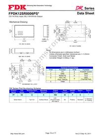 FPDK12SR8006PSV Datasheet Page 16