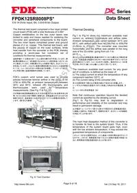 FPDK12SR8008PSV Datasheet Page 9