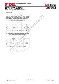 FPDK12SR8008PSV Datasheet Page 10