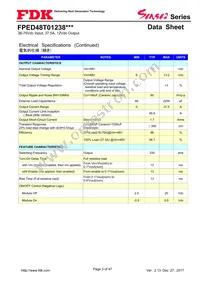 FPED48T01238NA-H Datasheet Page 3