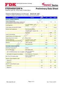 FPER48S01209NA Datasheet Page 3