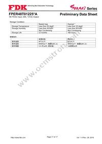 FPER48T01225NA-H Datasheet Page 17