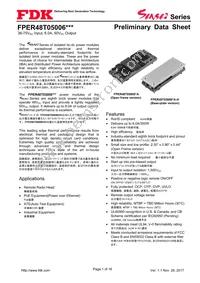 FPER48T05006NL Datasheet Cover