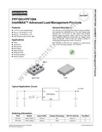 FPF1003 Datasheet Cover