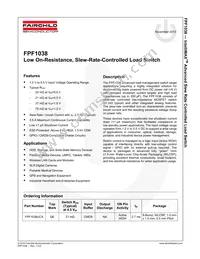 FPF1038UCX Datasheet Page 2