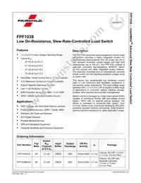 FPF1039BUCX Datasheet Page 2