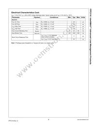 FPF2116 Datasheet Page 5