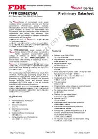 FPFR12SR6570NA Datasheet Cover