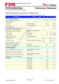 FPFR12SR6570NA Datasheet Page 4