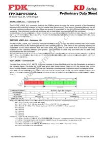 FPKD48T01208PA Datasheet Page 20