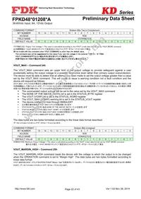 FPKD48T01208PA Datasheet Page 22