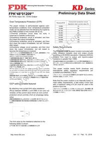 FPKD48T01209NL Datasheet Page 8