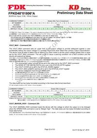 FPKD48T01806PA Datasheet Page 22