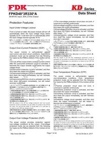 FPKD48T3R330PA Datasheet Page 7
