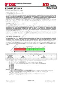 FPKD48T3R330PA Datasheet Page 20
