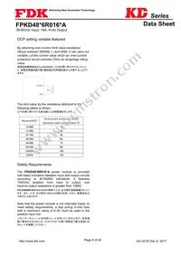 FPKD48T6R016PA Datasheet Page 8