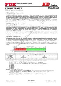 FPKD48T6R016PA Datasheet Page 20